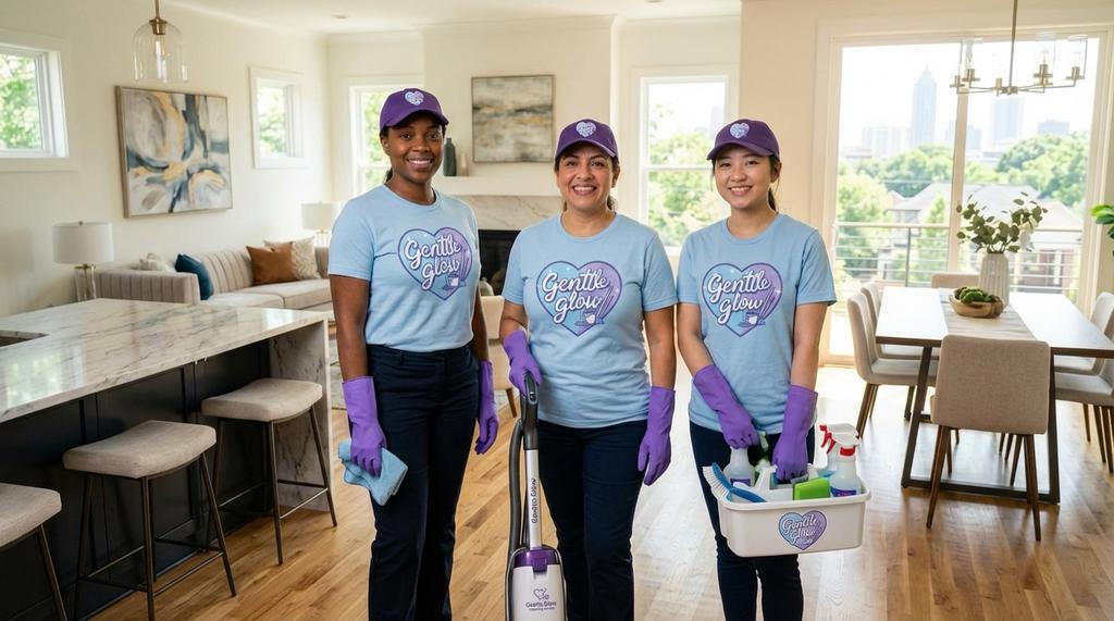 Gentle Glow team in Atlanta home